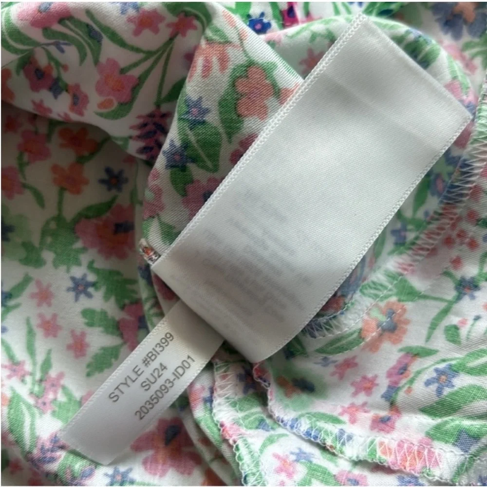 J. Crew Ruffle Floral Midi Dress - Picture 10 of 11